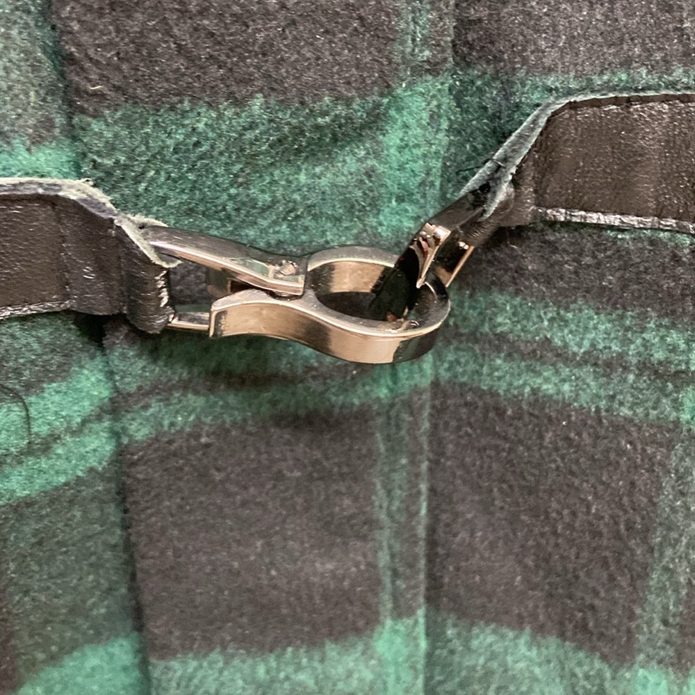 Blue Heroes Green and Black Plaid Men's Jacket - Picture 2 of 8